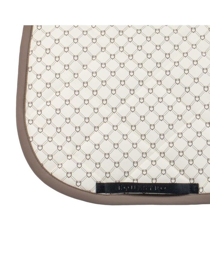 DRESSAGE MONOGRAM PRINT SADDLE PAD