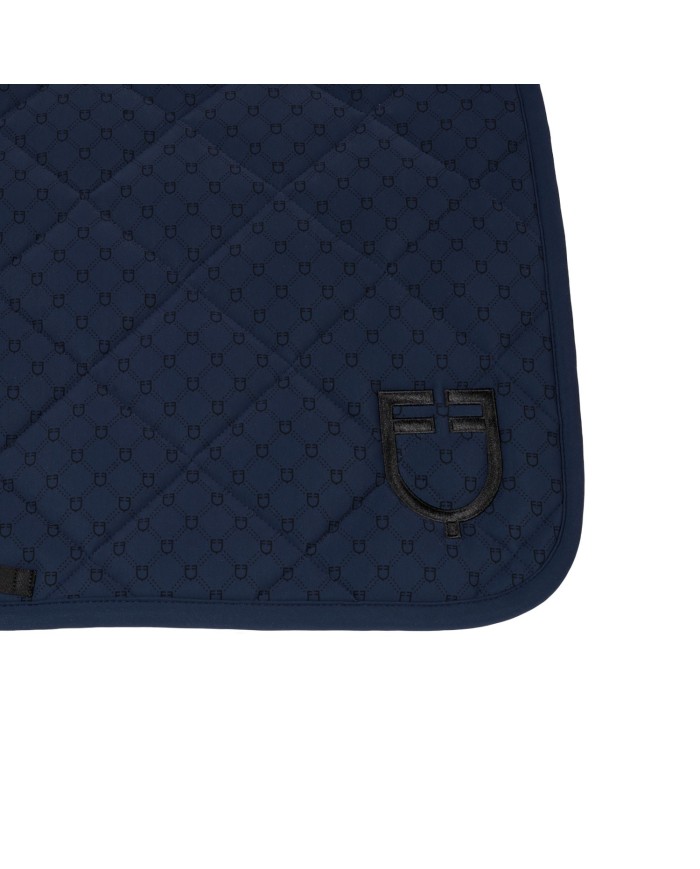DRESSAGE MONOGRAM PRINT SADDLE PAD