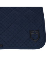 DRESSAGE MONOGRAM PRINT SADDLE PAD
