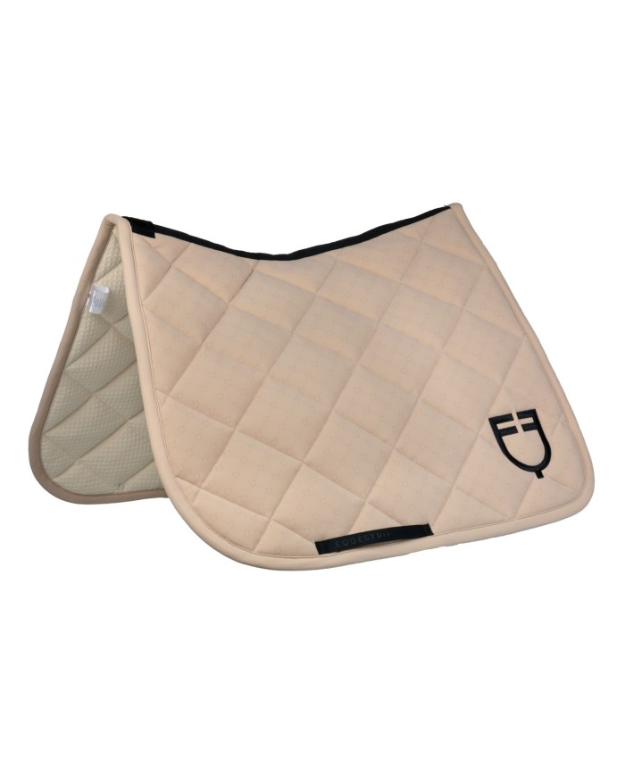 DRESSAGE MONOGRAM PRINT SADDLE PAD