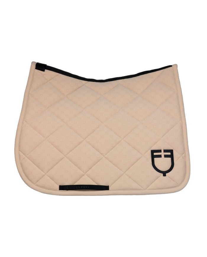 DRESSAGE MONOGRAM PRINT SADDLE PAD