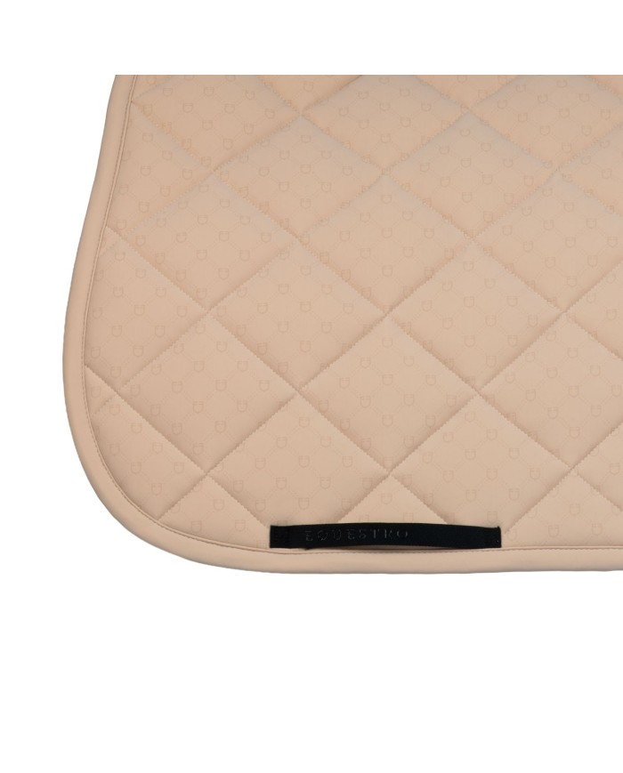 DRESSAGE MONOGRAM PRINT SADDLE PAD