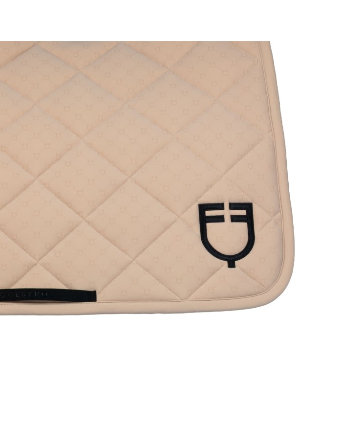DRESSAGE MONOGRAM PRINT SADDLE PAD
