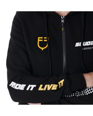 WOMEN S SCUDERIA EQUESTRO COLLETION FULL ZIP HOODIE
