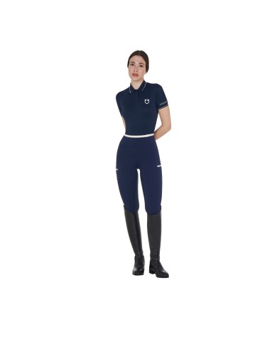 WOMEN S PERFORATED HYBRID TRAINING LEGGINGS