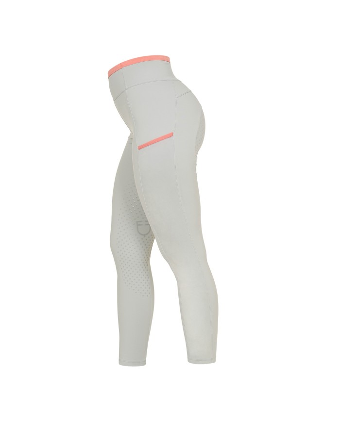 WOMEN S PERFORATED HYBRID TRAINING LEGGINGS