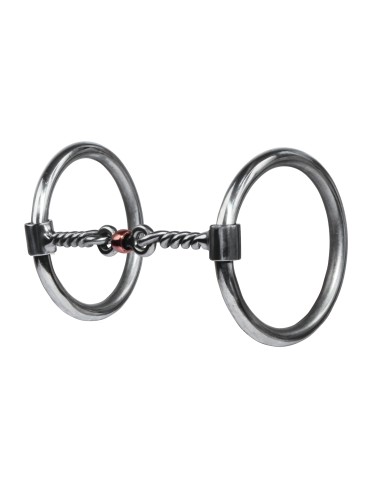 LOOSE RING TWISTED DOGBONE