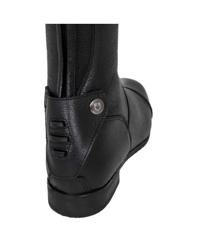 Stivali unisex in pelle di vitello zip posteriore Stivali unisex in pelle di vitello zip posteriore
