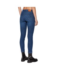 JEANS WRANGLER DONNA SKINNY AUTHENTIC BLUE ELASTICIZZATO W28KZM23Z