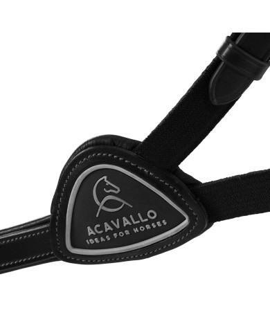 CALFSKIN LEATHER 5 POINT ATTACHMENT BREASTPLATE