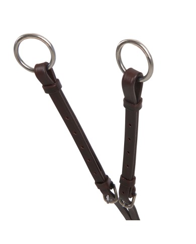 CALFSKIN LEATHER 5 POINT ATTACHMENT BREASTPLATE