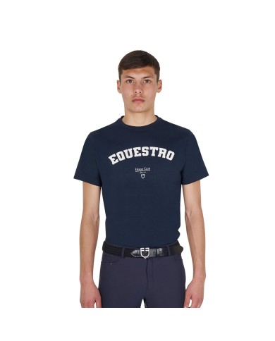MEN S EQUESTRO HORSE CLUB COTTON T-SHIRT