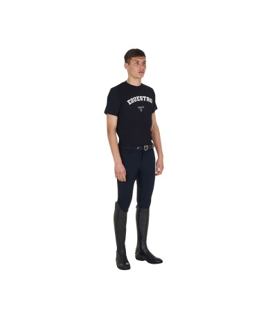 MEN S EQUESTRO HORSE CLUB COTTON T-SHIRT
