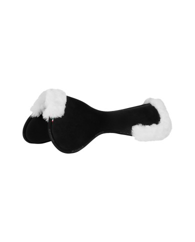 CLOSE CONTACT MEMORY FOAM 1/2 PAD W/SHEEPSKIN