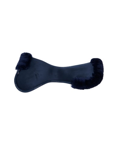 CLOSE CONTACT MEMORY FOAM 1/2 PAD W/SHEEPSKIN