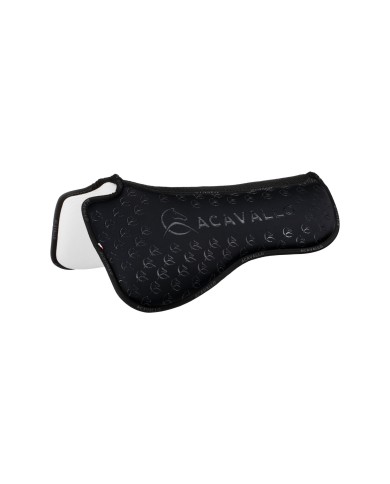 SPINE FREE & MEMORY FOAM 1/2 PAD DRESSAGE W/SILICON GRIP & BAMBOO
