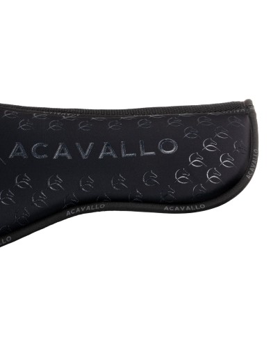 SPINE FREE & MEMORY FOAM 1/2 PAD DRESSAGE W/SILICON GRIP & BAMBOO