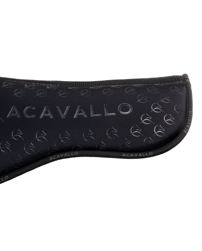 SPINE FREE & MEMORY FOAM 1/2 PAD DRESSAGE W/SILICON GRIP & BAMBOO