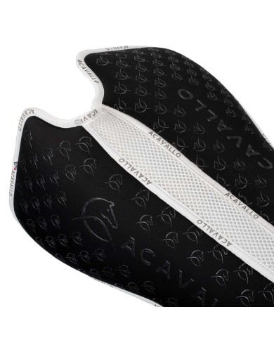 SPINE FREE & MEMORY FOAM 1/2 PAD DRESSAGE W/SILICON GRIP & BAMBOO