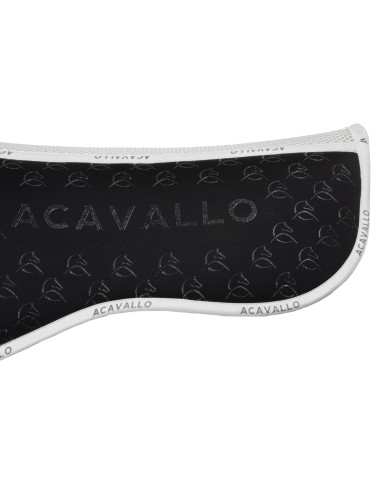 SPINE FREE & MEMORY FOAM 1/2 PAD DRESSAGE W/SILICON GRIP & BAMBOO