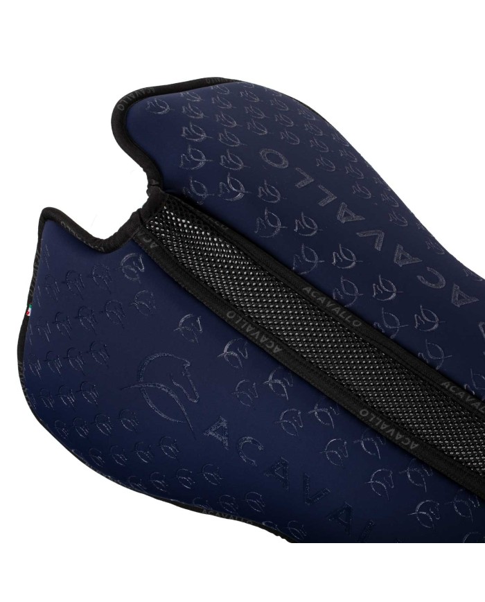 SPINE FREE & MEMORY FOAM 1/2 PAD DRESSAGE W/SILICON GRIP & BAMBOO