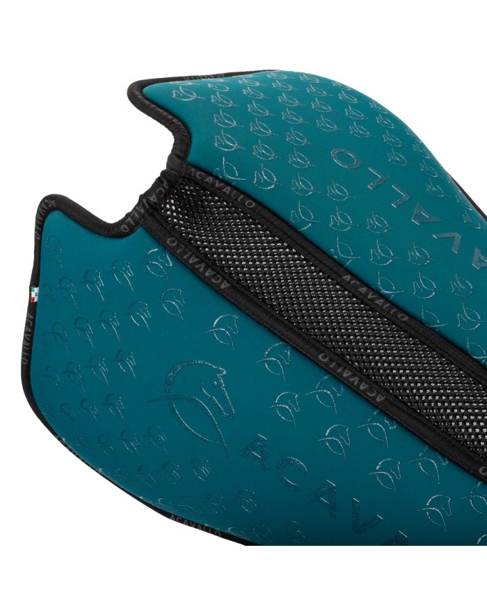 SPINE FREE & MEMORY FOAM 1/2 PAD DRESSAGE W/SILICON GRIP & BAMBOO