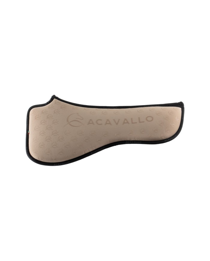 SPINE FREE & MEMORY FOAM 1/2 PAD DRESSAGE W/SILICON GRIP & BAMBOO