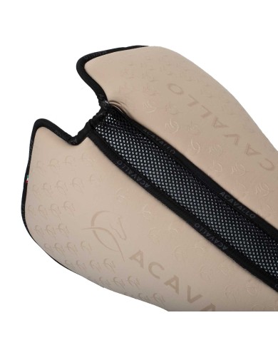 SPINE FREE & MEMORY FOAM 1/2 PAD DRESSAGE W/SILICON GRIP & BAMBOO