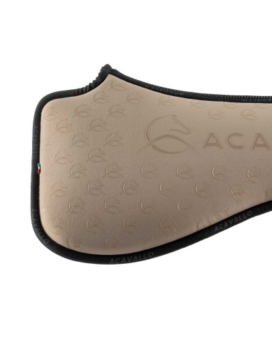 SPINE FREE & MEMORY FOAM 1/2 PAD DRESSAGE W/SILICON GRIP & BAMBOO