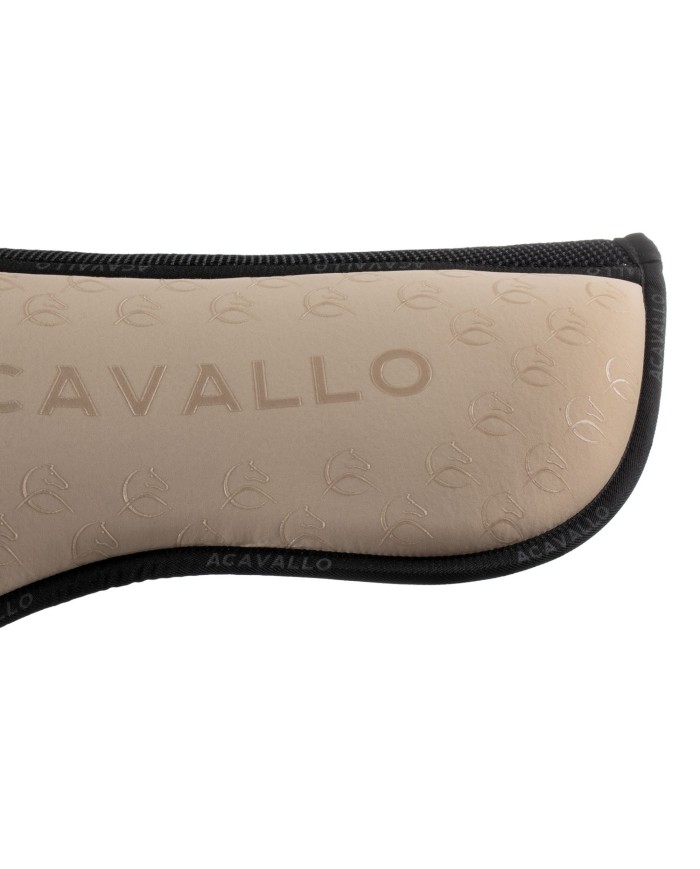 SPINE FREE & MEMORY FOAM 1/2 PAD DRESSAGE W/SILICON GRIP & BAMBOO