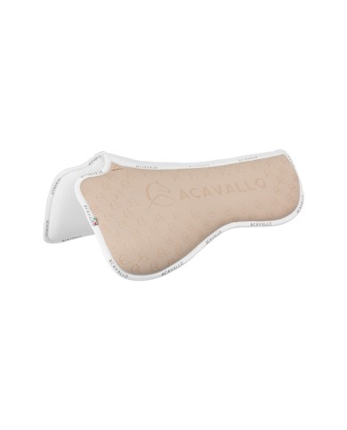 SPINE FREE & MEMORY FOAM 1/2 PAD DRESSAGE W/SILICON GRIP & BAMBOO