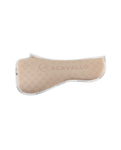 SPINE FREE & MEMORY FOAM 1/2 PAD DRESSAGE W/SILICON GRIP & BAMBOO