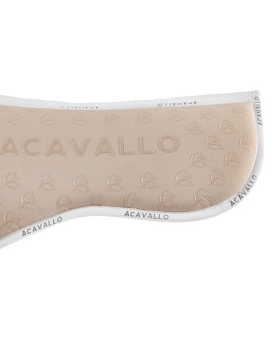 SPINE FREE & MEMORY FOAM 1/2 PAD DRESSAGE W/SILICON GRIP & BAMBOO