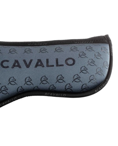 SPINE FREE & MEMORY FOAM 1/2 PAD DRESSAGE W/SILICON GRIP & BAMBOO