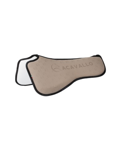 SPINE FREE & MEMORY FOAM 1/2 PAD DRESSAGE W/SILICON GRIP & BAMBOO