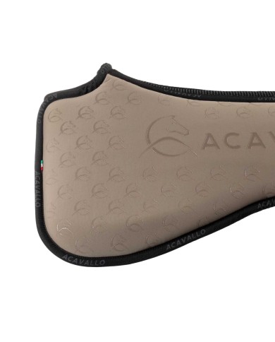 SPINE FREE & MEMORY FOAM 1/2 PAD DRESSAGE W/SILICON GRIP & BAMBOO