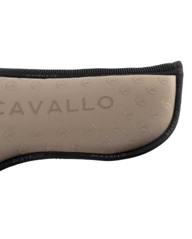 SPINE FREE & MEMORY FOAM 1/2 PAD DRESSAGE W/SILICON GRIP & BAMBOO