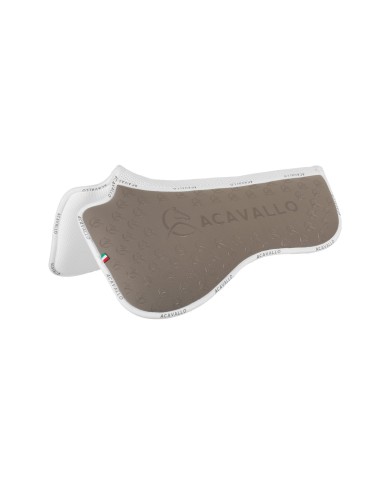 SPINE FREE & MEMORY FOAM 1/2 PAD DRESSAGE W/SILICON GRIP & BAMBOO