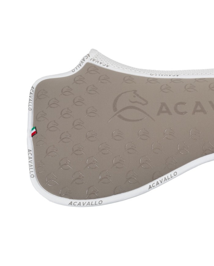 SPINE FREE & MEMORY FOAM 1/2 PAD DRESSAGE W/SILICON GRIP & BAMBOO