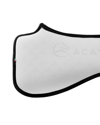 SPINE FREE & MEMORY FOAM 1/2 PAD DRESSAGE W/SILICON GRIP & BAMBOO
