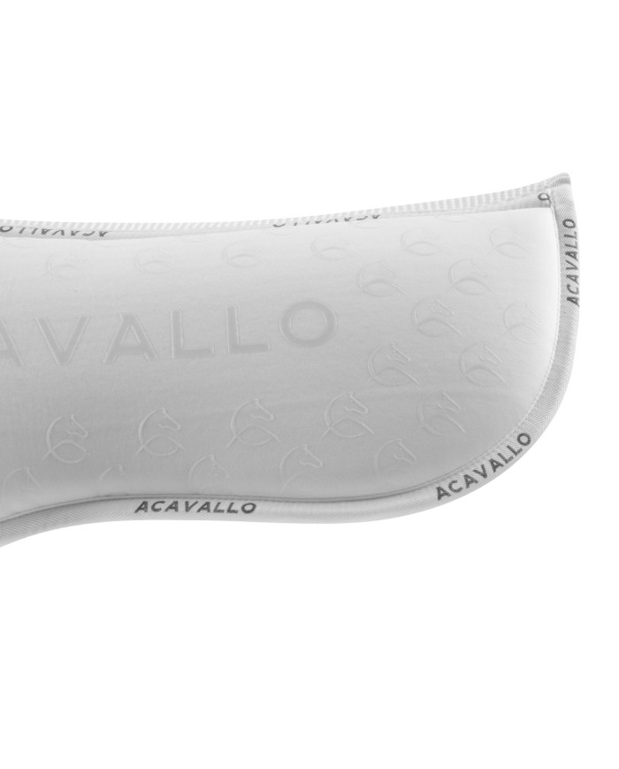 SPINE FREE & MEMORY FOAM 1/2 PAD DRESSAGE W/SILICON GRIP & BAMBOO