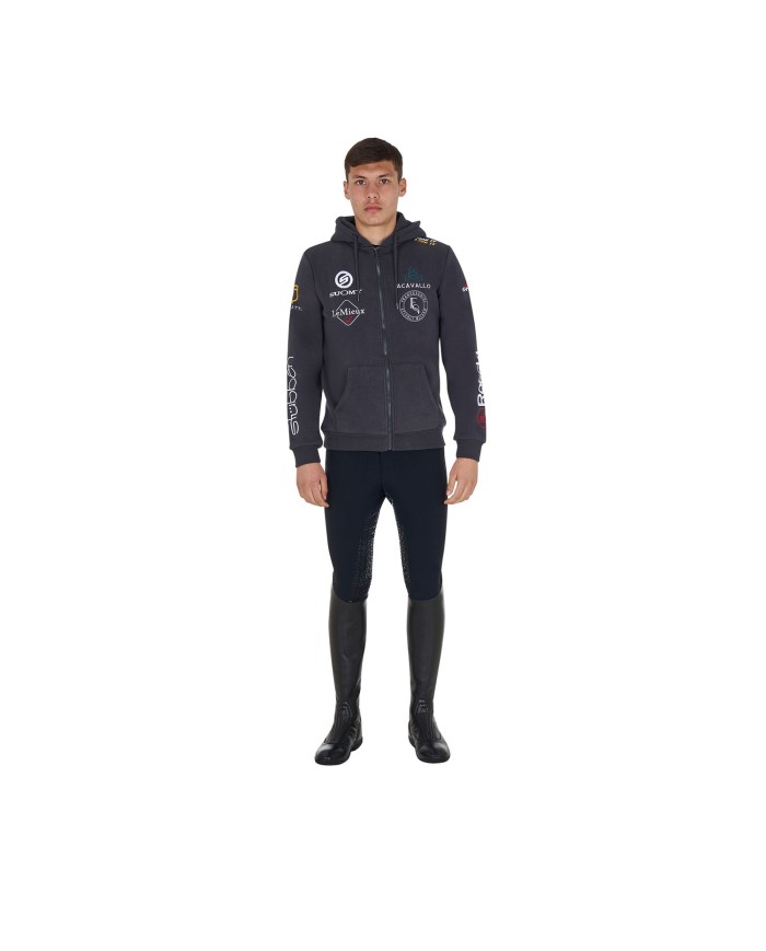 NEW STYLE MEN S MULTILOGO HOODIE