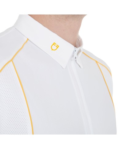 MEN S COMPETITION POLO SHIRT SS ZIP