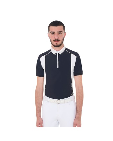 MEN S COMPETITION POLO SHIRT SS ZIP