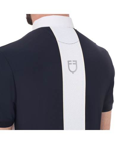 MEN S COMPETITION POLO SHIRT SS ZIP