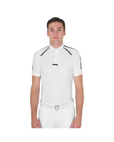 MEN S COMPETITION POLO SHIRT SS BUTTONS
