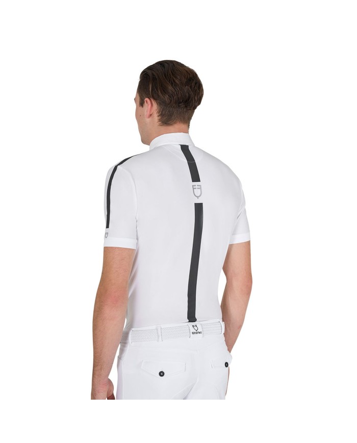 MEN S COMPETITION POLO SHIRT SS BUTTONS