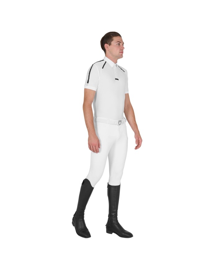 MEN S COMPETITION POLO SHIRT SS BUTTONS