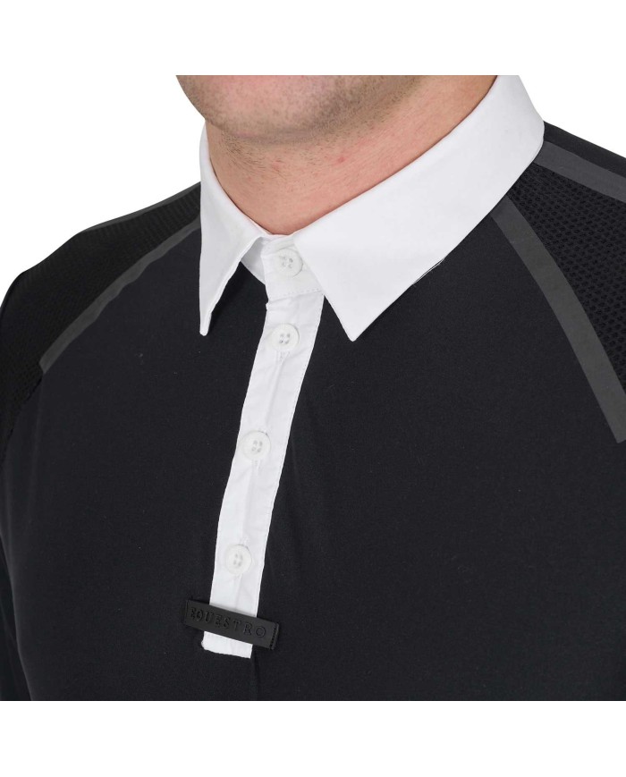 MEN S COMPETITION POLO SHIRT SS BUTTONS