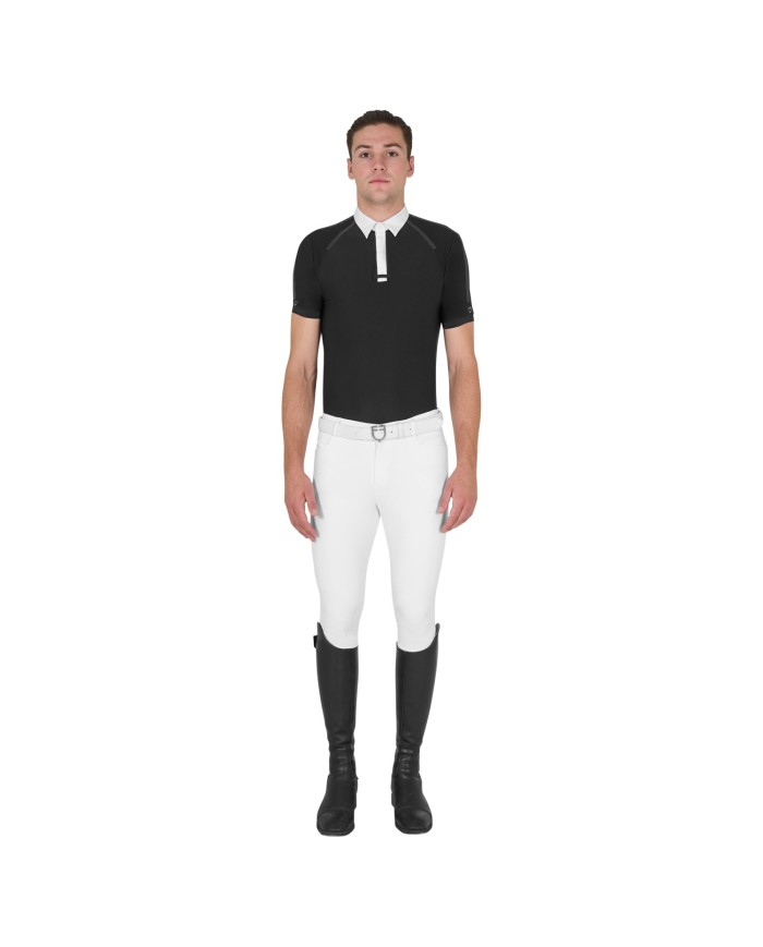 MEN S COMPETITION POLO SHIRT SS BUTTONS